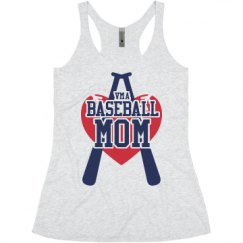 Ladies Slim Fit Super Soft Racerback Triblend Tank