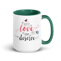 15oz Ceramic Mug with Color Inside