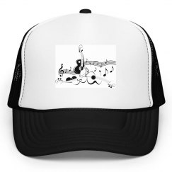 double guitar hat