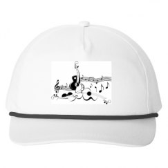 Snapback Five-Panel Rope Hat