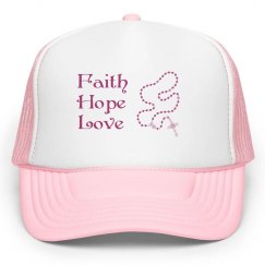 faith, hope, love hat
