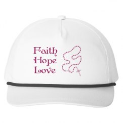 Snapback Five-Panel Rope Hat