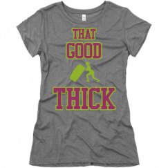 Ladies Slim Fit Super Soft Triblend Tee