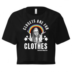 Ladies Festival Cali Crop Top Tee