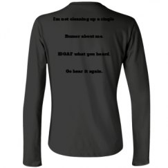 Ladies Relaxed Fit Basic Long Sleeve Tee