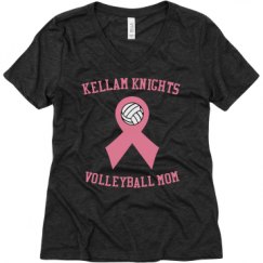 Ladies Relaxed Fit Super Soft Triblend V-Neck Tee