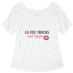 Ladies Flowy Slouchy Tee