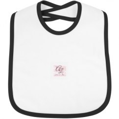 Infant Contrast Trim Bib