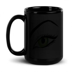 15oz Black Glossy Mug