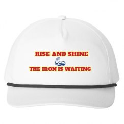 Snapback Five-Panel Rope Hat