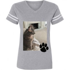 Ladies Relaxed Fit Vintage Sports Tee