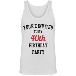 Unisex Jersey Tank Top