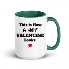 15oz Ceramic Mug with Color Inside