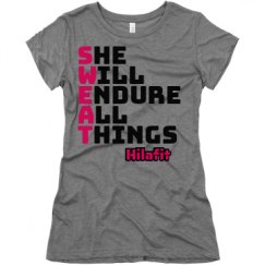 Ladies Slim Fit Super Soft Triblend Tee