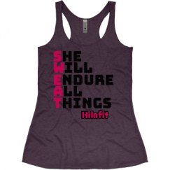 Ladies Slim Fit Super Soft Racerback Triblend Tank