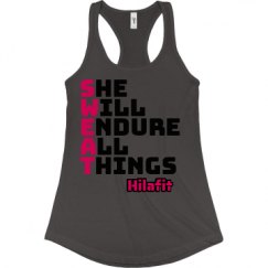 Ladies Slim Fit Racerback Tank Top