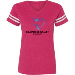 Ladies Relaxed Fit Vintage Sports Tee