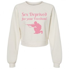Women's Raglan Pullover Fleece
