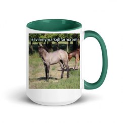 15oz Ceramic Mug with Color Inside