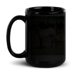 15oz Black Glossy Mug