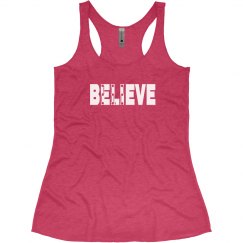 BELIEVE 26.2 WHITE