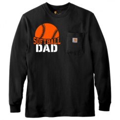 Unisex Carhartt Pocket Long Sleeve Tee