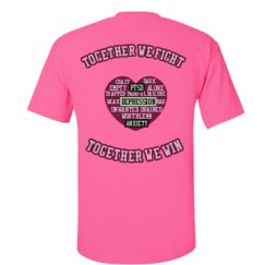 Unisex Ultra Cotton Safety Neon Crewneck Tee