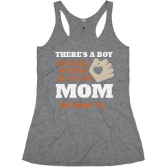 Ladies Slim Fit Super Soft Racerback Triblend Tank