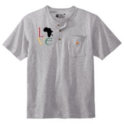 Unisex Carhartt Henley Tee 