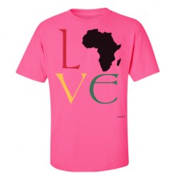 Unisex Ultra Cotton Safety Neon Crewneck Tee