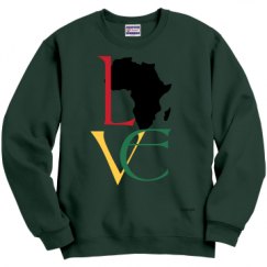 Unisex Film and Foil Crewneck Sweatshirt