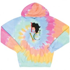 Unisex Tie-Dye Fleece Hoodie