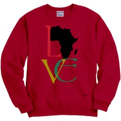 Unisex Film and Foil Crewneck Sweatshirt