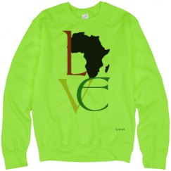 Unisex Neon Crewneck Sweatshirt