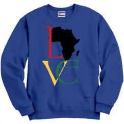 Unisex Film and Foil Crewneck Sweatshirt