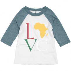 Toddler 3/4 Sleeve Raglan Tee