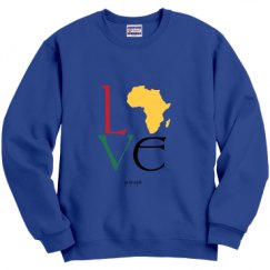 Unisex Film and Foil Crewneck Sweatshirt