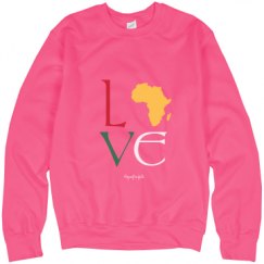 Unisex Neon Crewneck Sweatshirt