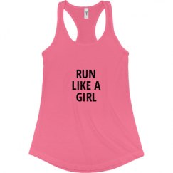 Ladies Slim Fit Racerback Tank Top