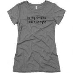 Ladies Slim Fit Super Soft Triblend Tee