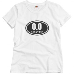 0.0 I Don't Run