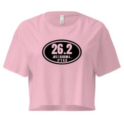 Ladies Festival Cali Crop Top Tee