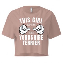 Ladies Festival Cali Crop Top Tee