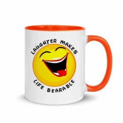 11oz Ceramic Mug with Color Inside