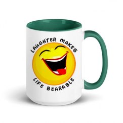 15oz Ceramic Mug with Color Inside