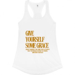 Ladies Slim Fit Racerback Tank Top