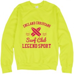 Unisex Neon Crewneck Sweatshirt