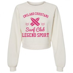Women's Raglan Pullover Fleece