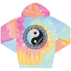 Unisex Tie-Dye Fleece Hoodie