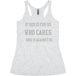 Ladies Slim Fit Super Soft Racerback Triblend Tank